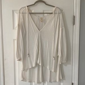 White Free People blouse